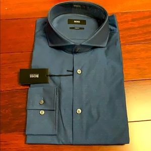Hugo Boss “Dwayne” slim fit dress shirt